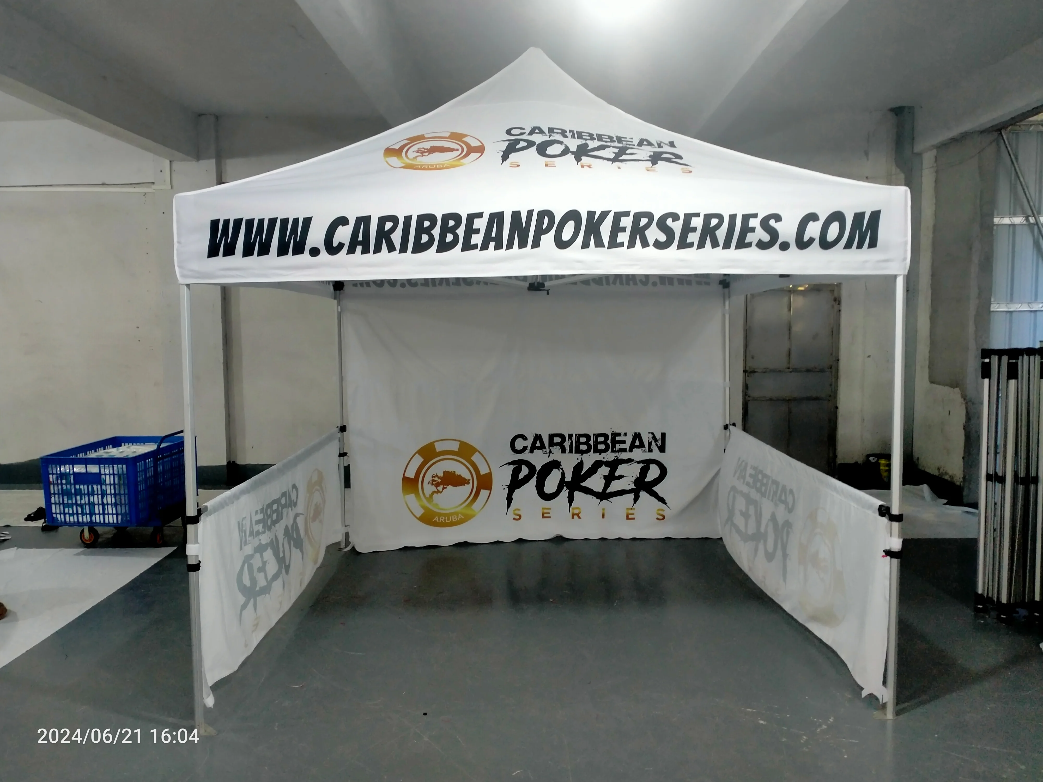 3X3m Custom Flag Tent Aluminum Folding Tent Canopy Roof Customized Logo Full Printing Walls For Business Outdoor Exhibition