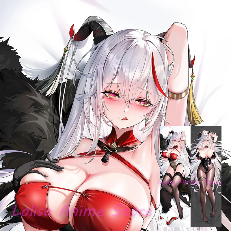 

Dakimakura Aegir Azur Lane Anime Body Pillow Cover Double Sided Print Life Size Pillowcase Gifts