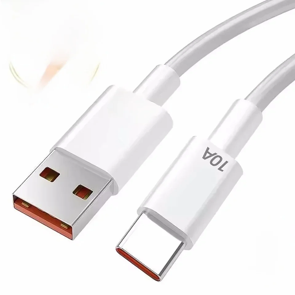 Câble USB vers Type C 120W 10A, 0.3/1M/1.5M/2M, câble de charge Super rapide pour Android Huawei P30 Honor, cordon de données pour Xiaomi Redmi