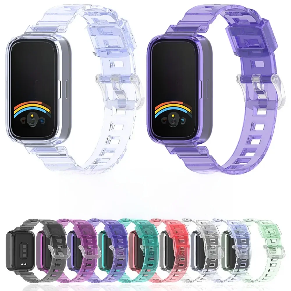Bracelet de montre pour Redmi Band 2/3, Bracelet de montre intelligente, tourner la couleur au soleil pour Xiaomi Band 8/9 Active