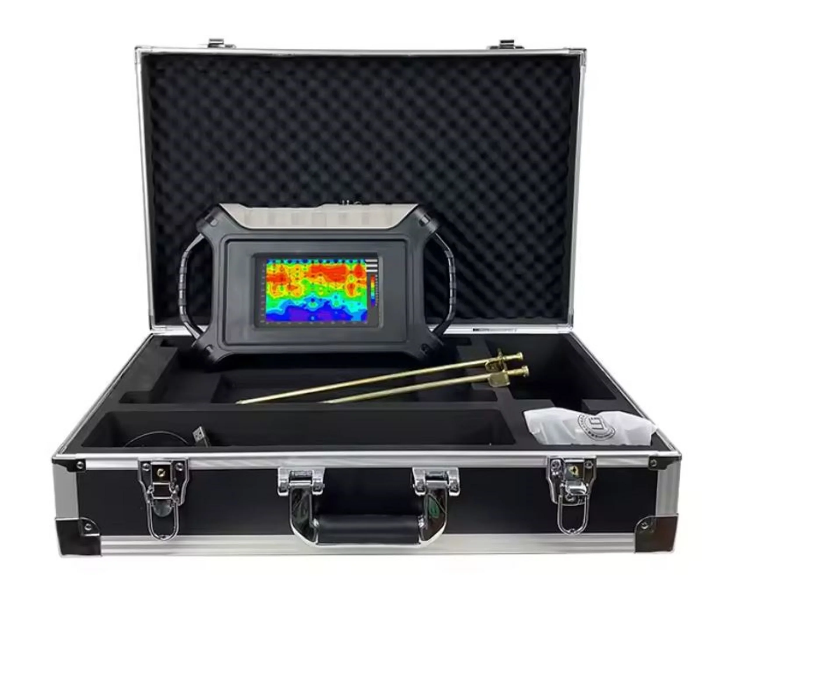 2D/3D imagem Metal Treasure Finder Jade Diamond Treasure Detector Arqueologia Enterrado Detector de metais de ouro