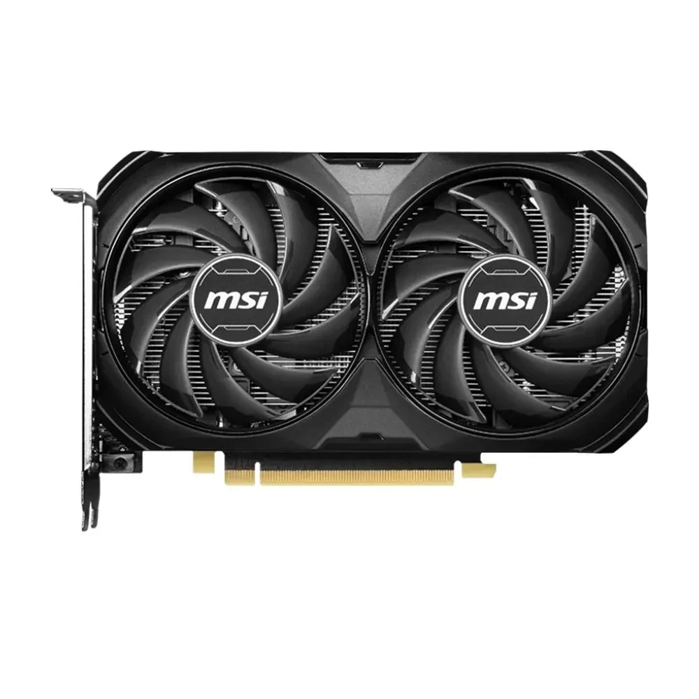 Бывшая в употреблении Видеокарта MSI GeForce RTX 4060Ti VENTUS 2X BLACK 8G OC Gaming графическая карта 8G GDDR6 128-bit PCI-E 4,0 HDMI DP 8Pin