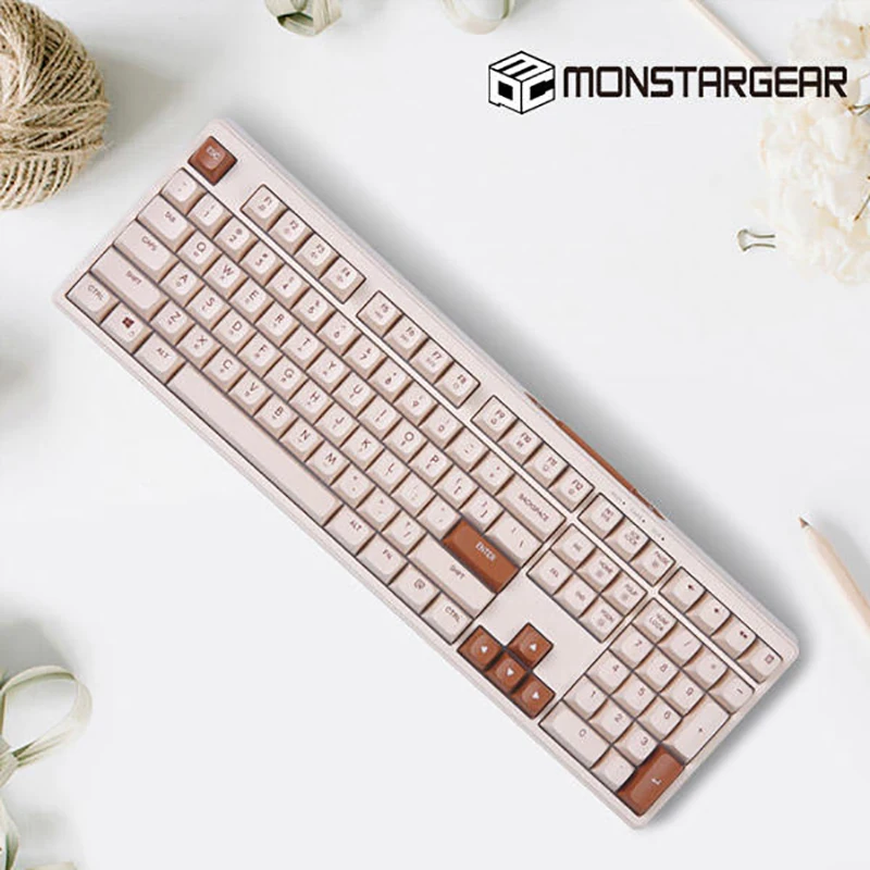 Monstar Monstar gear classic 104 membrane noise keyboard