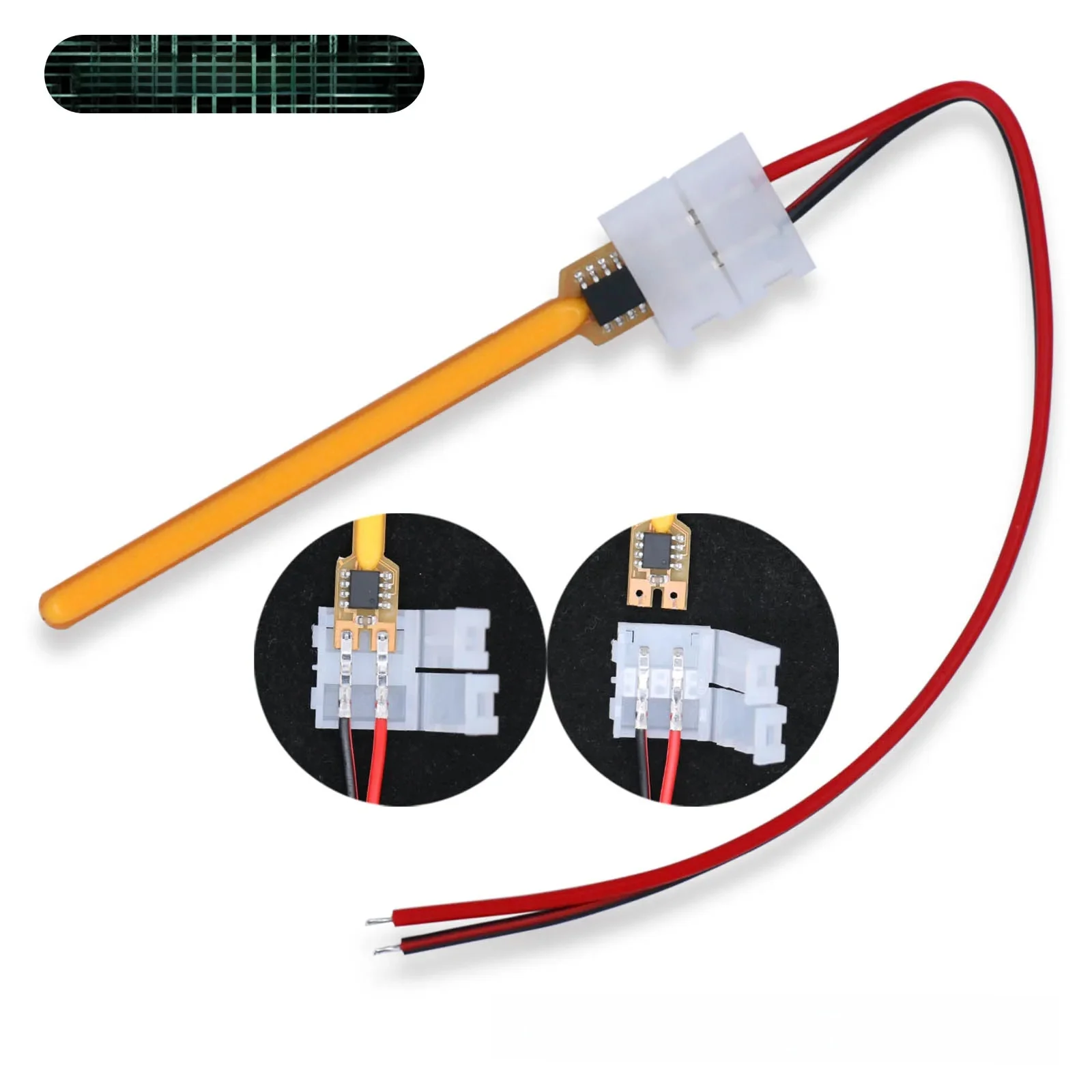 Filament de lampe météore multimode, pas besoin de soudure, fil de structure COB LED, diode, éclairage décoratif, DC 3V, 40mm, 58mm, 70mm