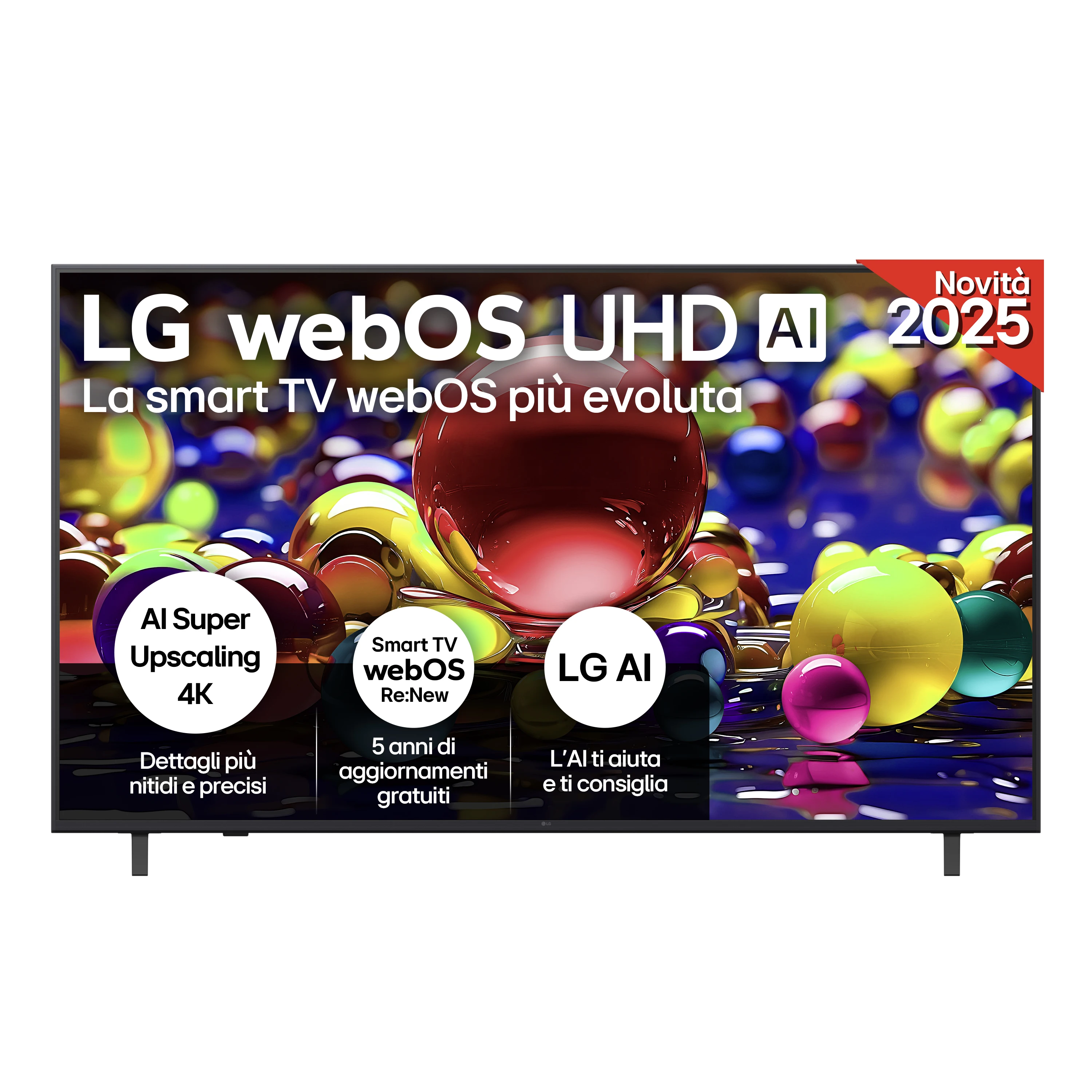 LG 65 4K UHD Smart TV 65UA74006LB LED Television, WebOS Smart TV, H...