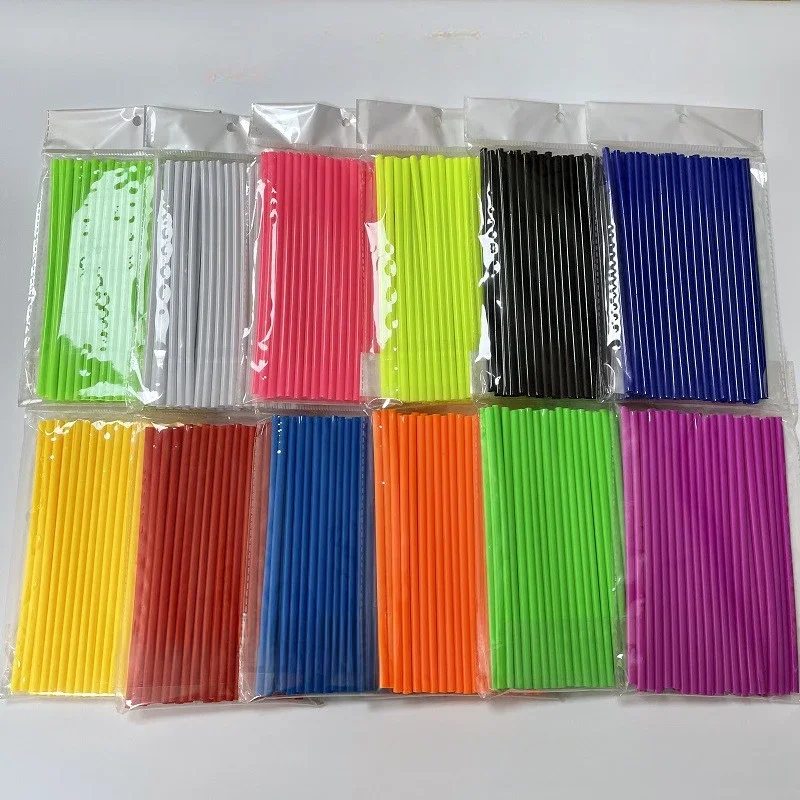Manchons de rayons colorés universels pour roues métalliques de Motocross manchons de fil de rayons
