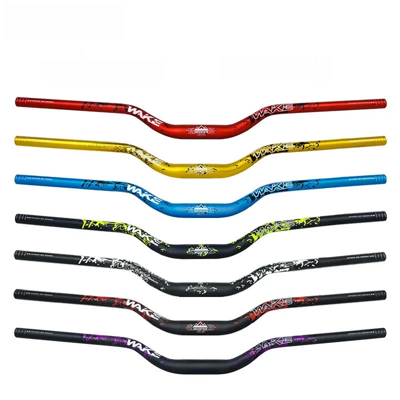 AliExpress Mountain Bike Handlebar 31.8* 720/780mm U-shaped 55H High-curved Handlebar Aluminum Alloy MTB Handlebar Cycling Parts