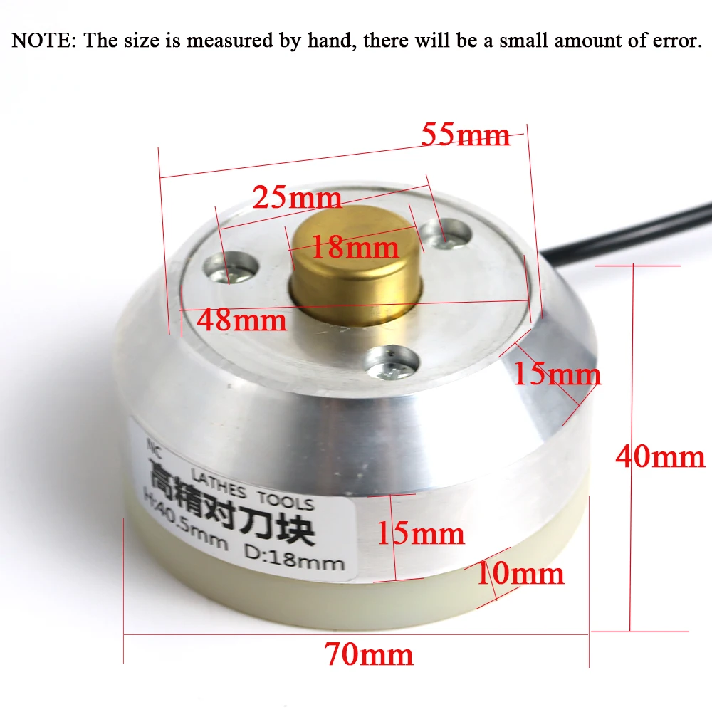 Z Axis Setter Tool Setting Sensor Instrument Auto-Check Tool Sensor Block Zero Setting Sensor For CNC Router.