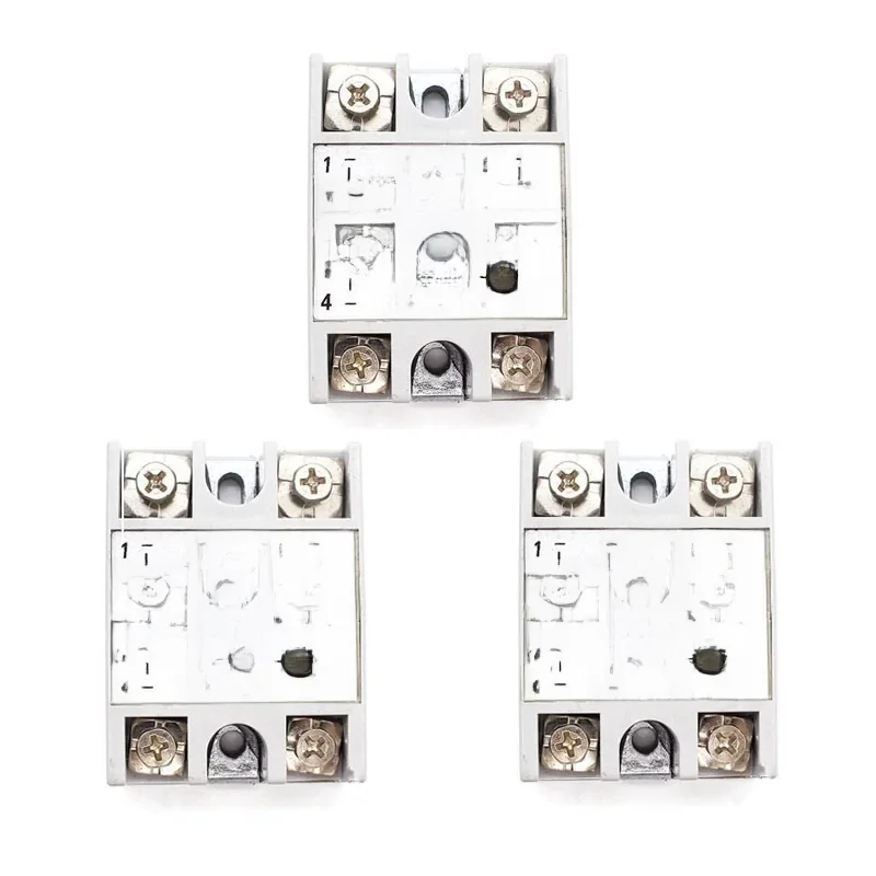Stałe przekaźnik stanu 12v 24v SSR-10DD SSR-25DD SSR-40DD 10A 25A 40A 3-32V DC do 5-60V DC SSR 10DD 25DD 40DD Rele zasilania — zdjęcie 2