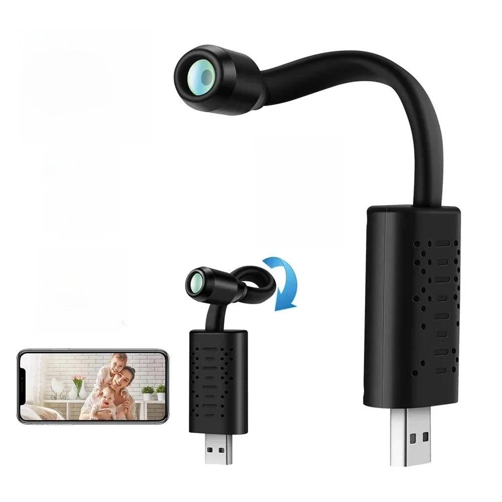 HD Mini caméra USB Surveillance en temps réel Wifi DV caméra IP AI détection humaine enregistrement en boucle vue à distance enregistreur Audio vidéo