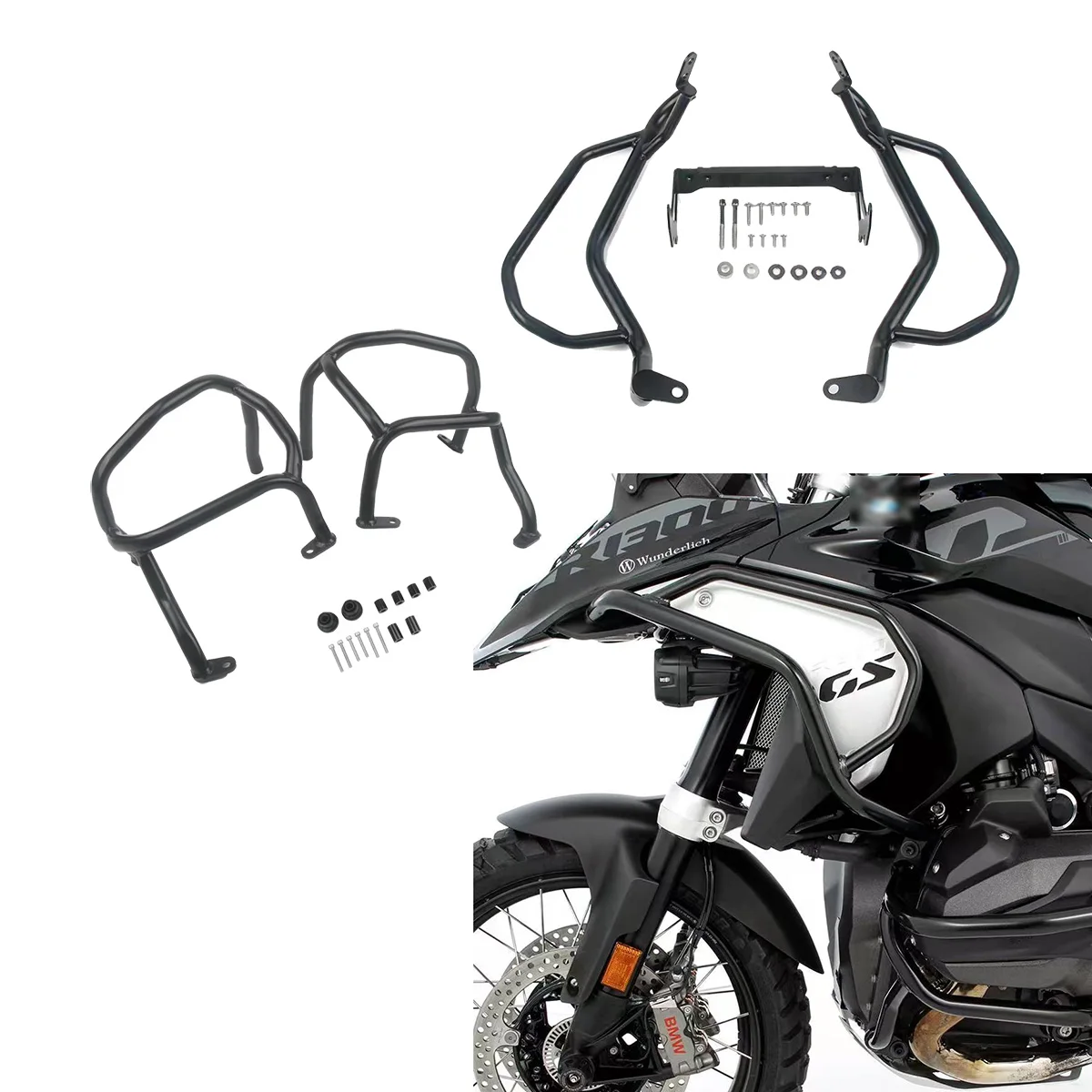 

Мотоциклетная верхняя + нижняя защита двигателя, защитный бампер для мотоцикла, рама для BMW R1300GS