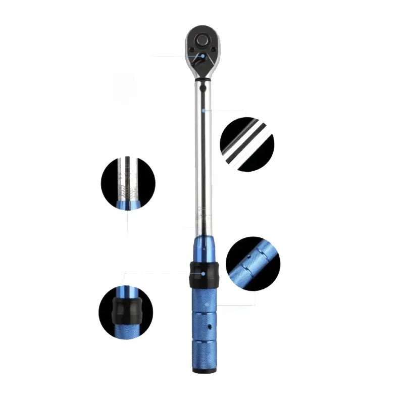 AliExpress 3/8 Torque Wrench 10-60Nm Bike Professional Torque Spanner Automotive Key Mechanical Workshop Tools Square Adapter Drive Key Set