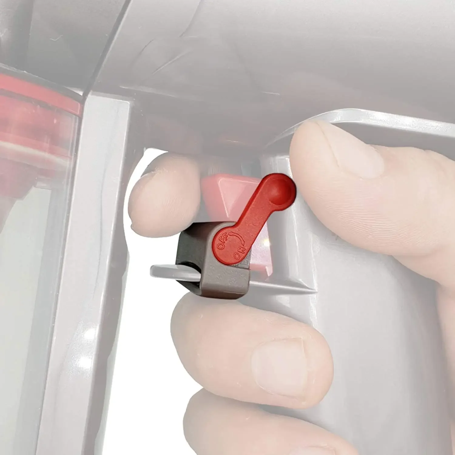 Pince de commande marche/arrêt avec bouton d'alimentation, verrouillage à gâchette pour aspirateur Dyson V15 V6 V8 V7 V10 V11 absolu/Animal/tête de moteur