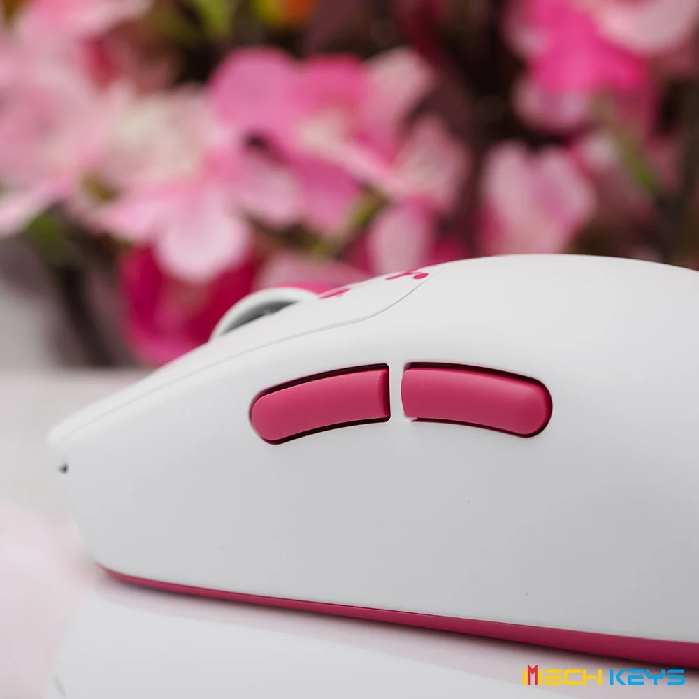 Zaopin X Nachocustomz Z2 4K Swappable Wireless Mouse Ergonomics Design Pink and White Theme Skull Avatar Lightweight Gaming Mice - Image 4