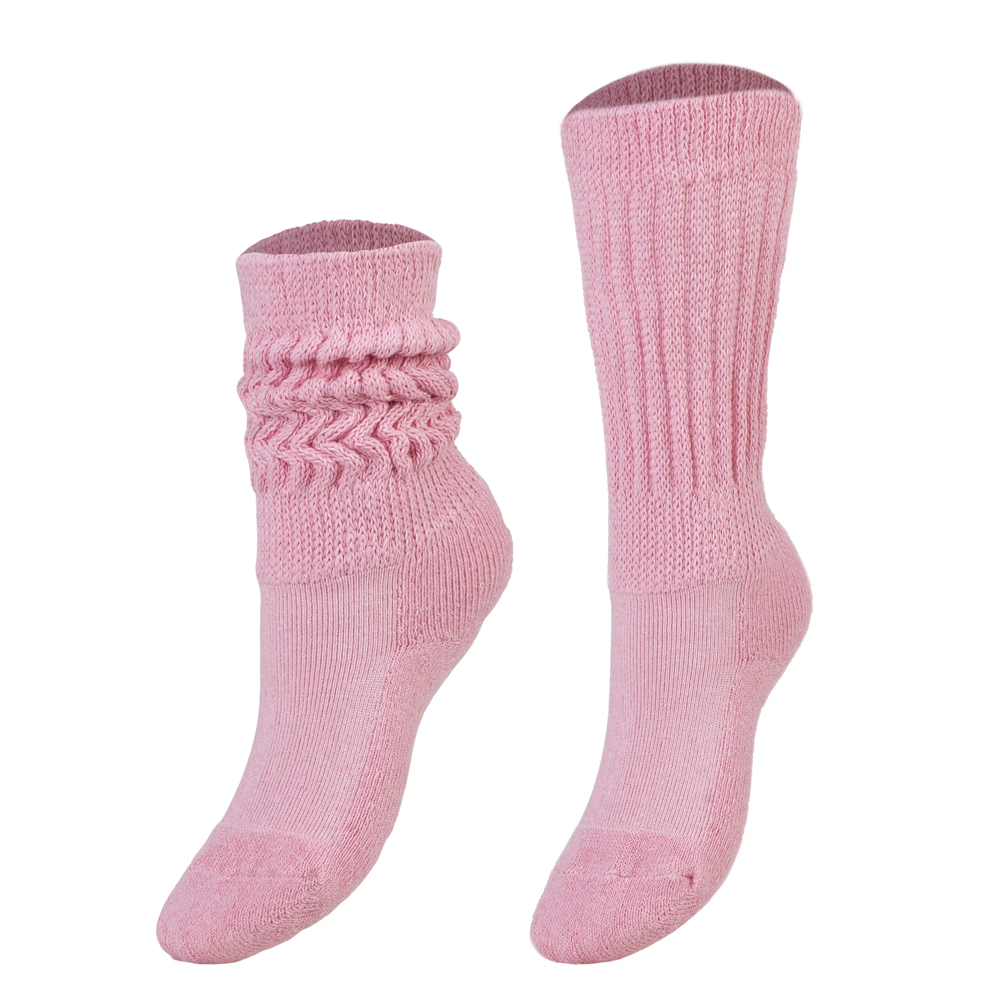 Kinder Slouch Socken 1 Paar kniehohe lange Baumwolle Scrunch Socken 3 bis 15 Jahre alt