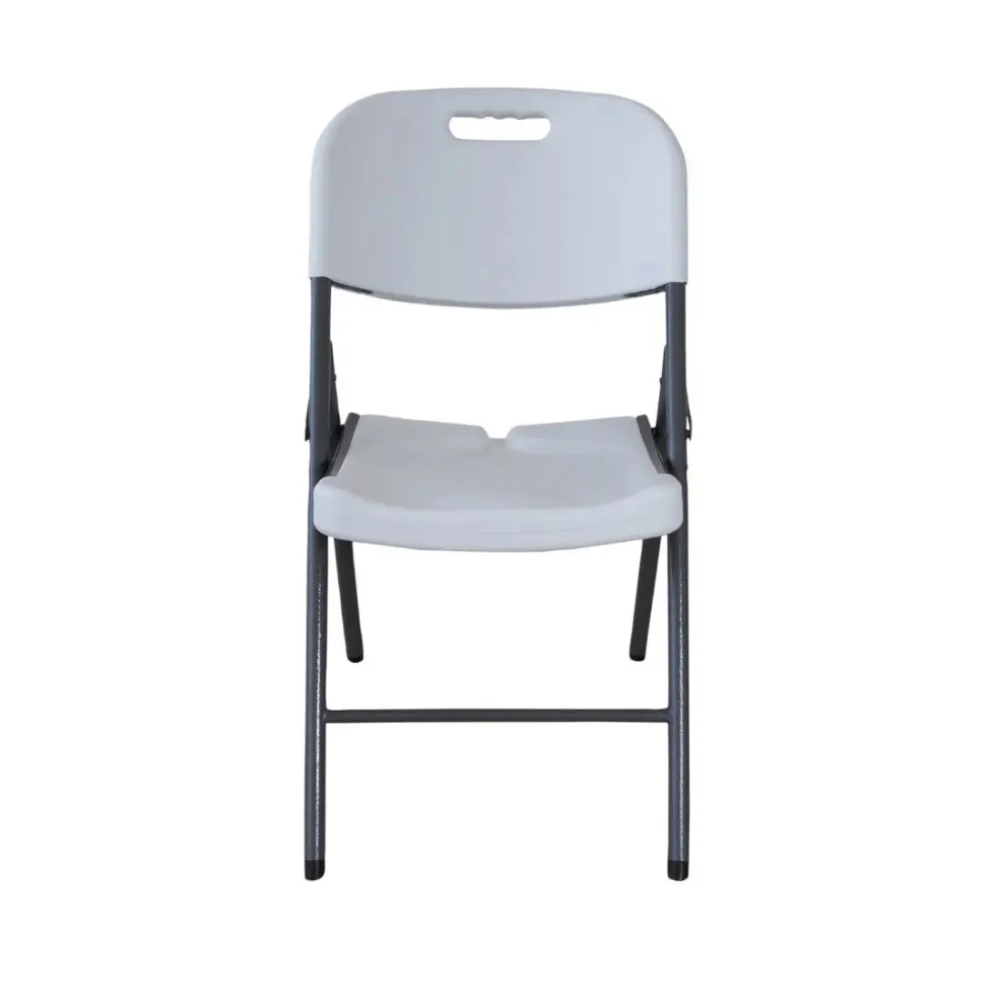 مجموعة مكونة من طاولتين بيضاء قابلة للطي 180 فيرونا و12 كرسيًا أبيضًا قابل للطي للمناسبات والحفلات – الشحن من المكسيك