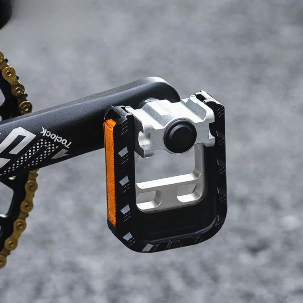 AliExpress ROCKBROS Foldable Pedals Road Folding Bicycle Pedals Other Bicycle Parts Mountain Road Bike Aluminum Alloy Foldable Pedal