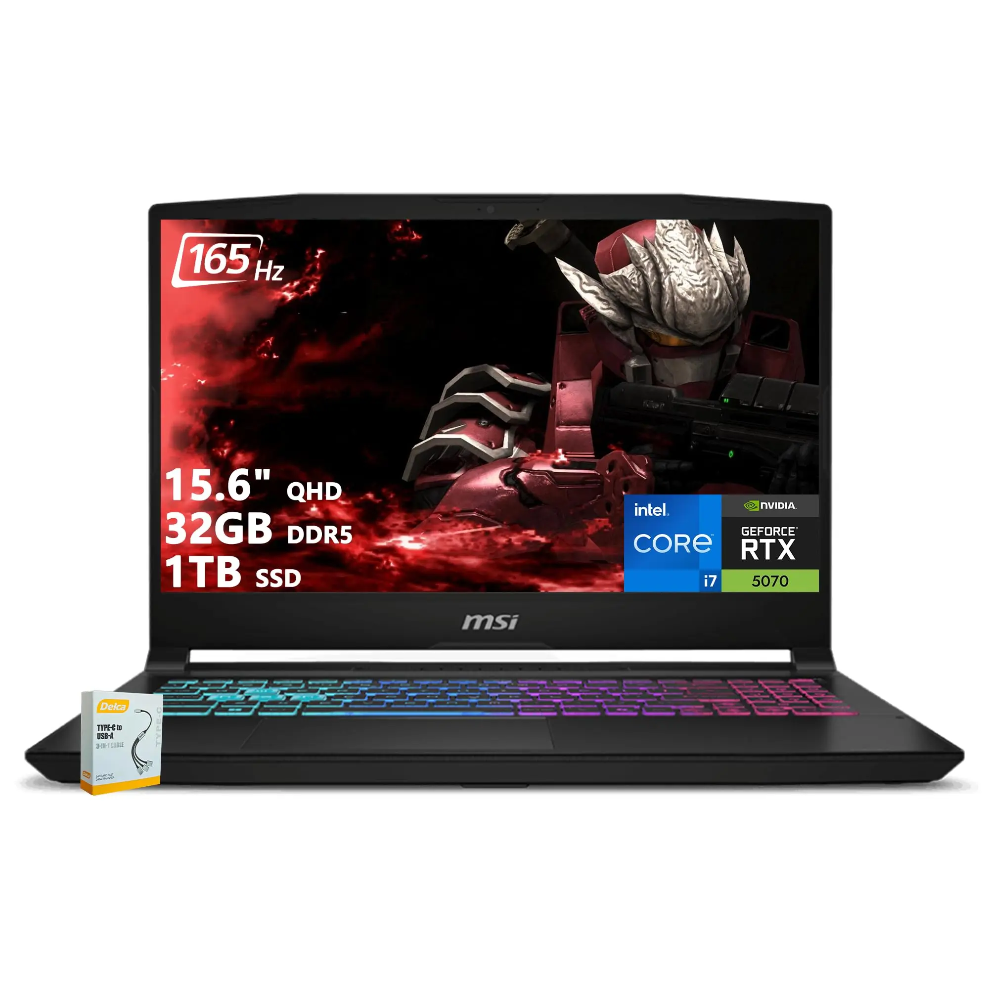 

TOP SALES msi Katana 15 HX Gaming Laptop 15.6" QHD IPS 165Hz (100% DCI-P3) Intel 16-core i7-14650HX (Beats i9-12900H) 5 sold byShop1105484827 Store (388 sold )