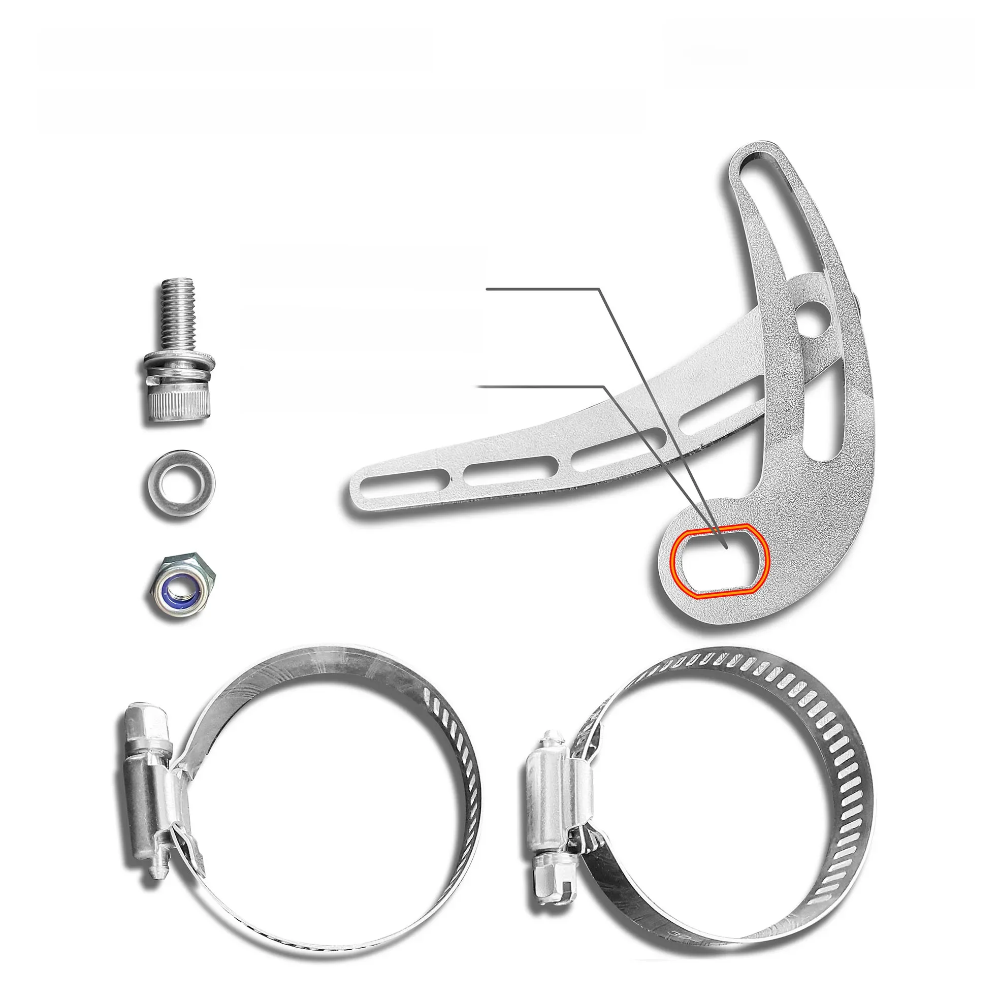 AliExpress Garmata Torque Arm for Electric Bike Hub Motor Stainless Steel 10*12 10*14 Motor Mount Electric Bicycle Part