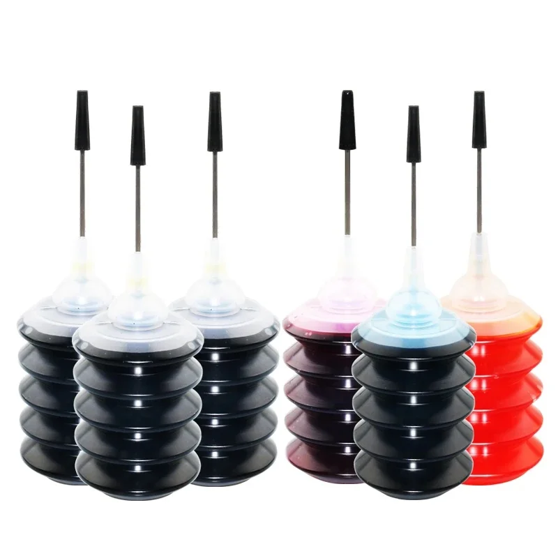 Recharge d'encre à colorant Kit pour Epson pour Canon pour HP pour Brother tous les modèles cartouche d'encre d'imprimante 604 305 302 encre CISS pour réservoir d'encre