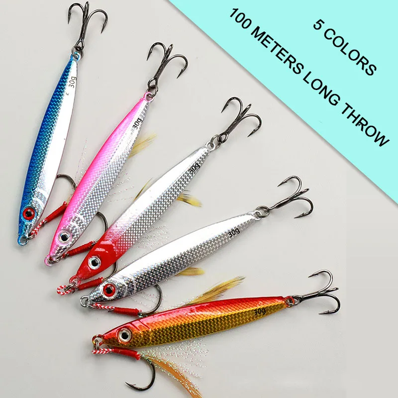Cuchara Jig Spoon para lubina, pesca desde costa - imagen 2
