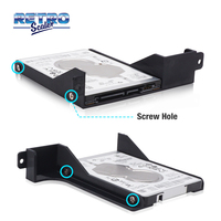 RetroScaler New Upgrade 2.5 Inches Hard Drive HDD SSD Bracket With Screws For PlayStation 2 PS2 Fat Game Console