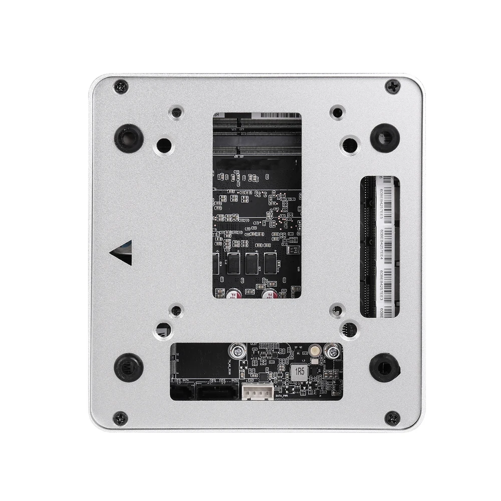 HUNSN Micro apparecchio firewall, Pentium Gold 7505,RS54,Mini PC,PFSense,Mikrotik,OPNsense,VPN,Router PC,6LAN,DP,HD,Type-C,con ventola