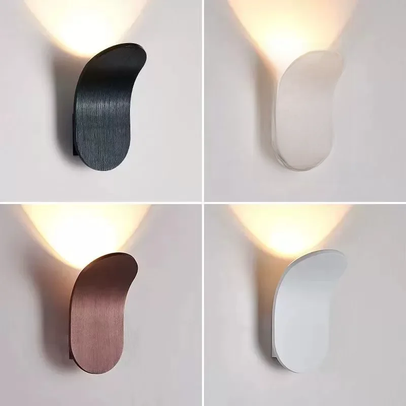 Moderne luxe binnenhotelkamer slaapkamer badkamer gemonteerde wandlamp Verstelbaar lezen aan het bed COB Led-wandlamp Hotelgang - afbeelding 2