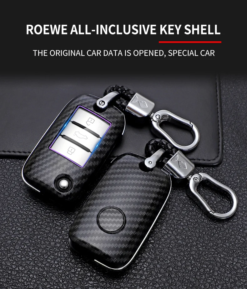 

1PCS Premium Carbon Fiber Key Shell for Roewe A Models – Full Protection, Waterproof, Dustproof