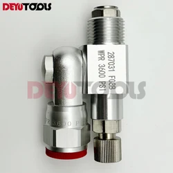 CleanShot Valve Set With Tip Shut-off Value Airless Spray Adapter Joint For Wagner Or Graco Titan Spray Gun