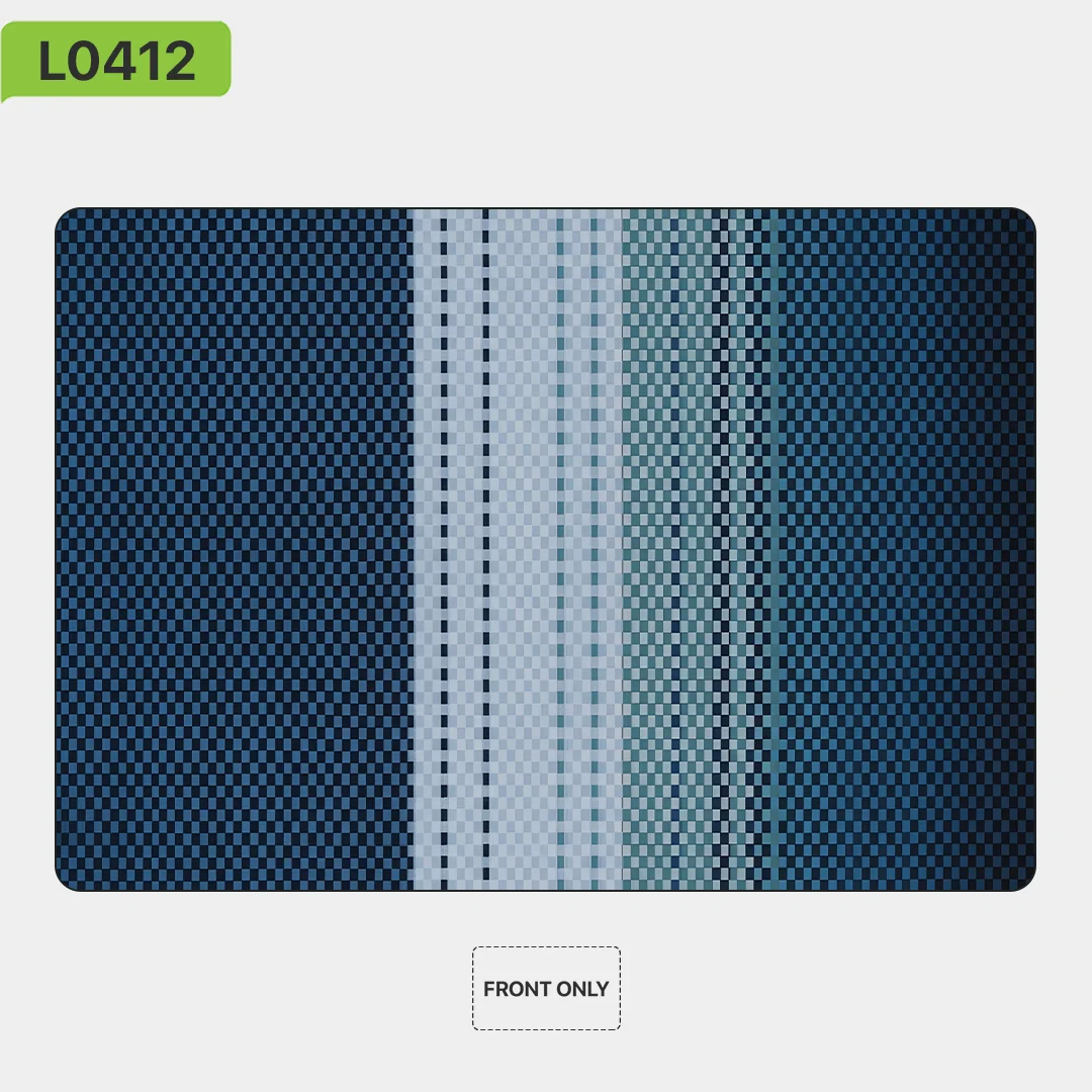 

NEXA Skins Gingham Fibers Collection For MacBook Pro/Air Covers LT042 Skin Wrap Decals for Laptop