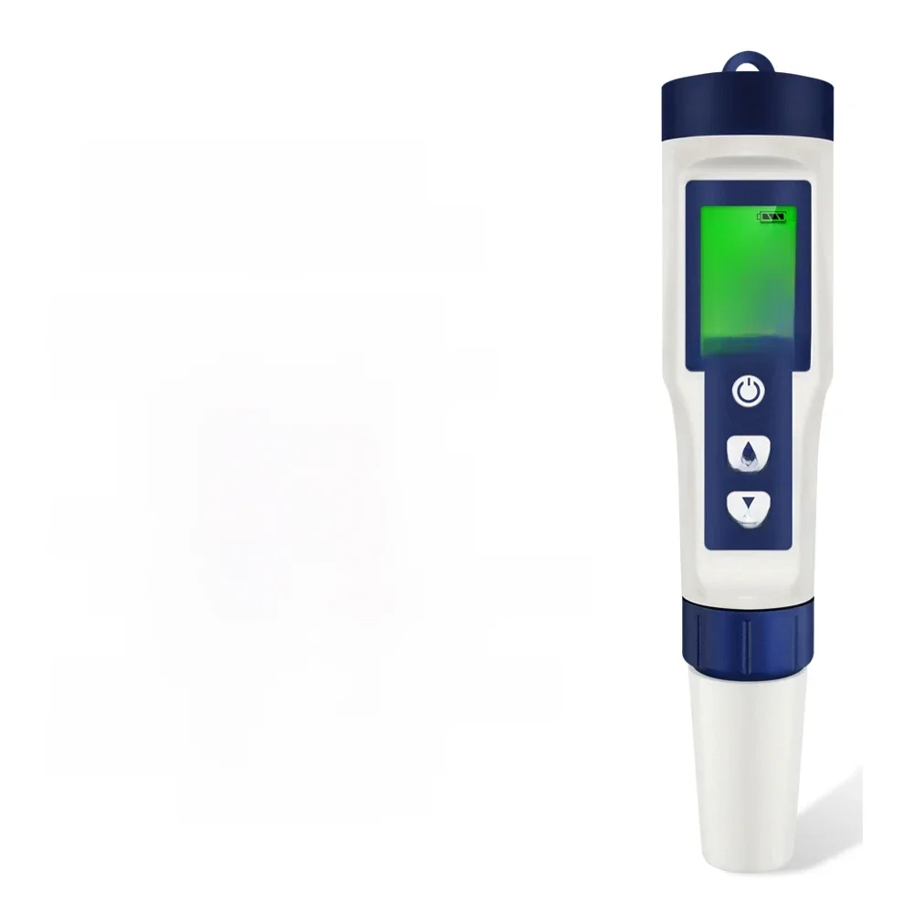 Compteur numérique PH TDS EC 5 en 1, testeur de température de salinité, conductivité, filtre à eau, stylo de pureté avec rétro-éclairage