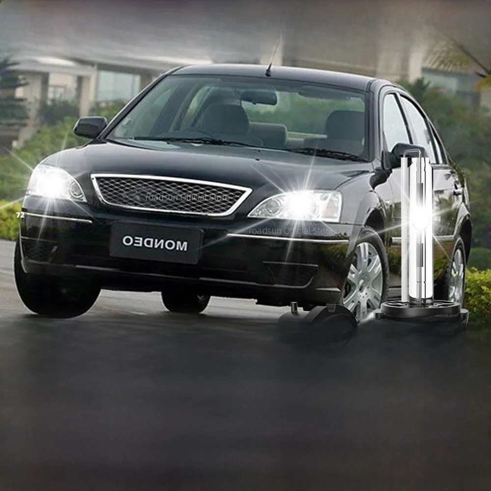 6000K 35W D2S HID Żarówka ksenonowa Zamiennik przedniego światła do Ford Mondeo III MK3 2000 2001 2002 2003 2004 2005 2006 2007 — zdjęcie 2