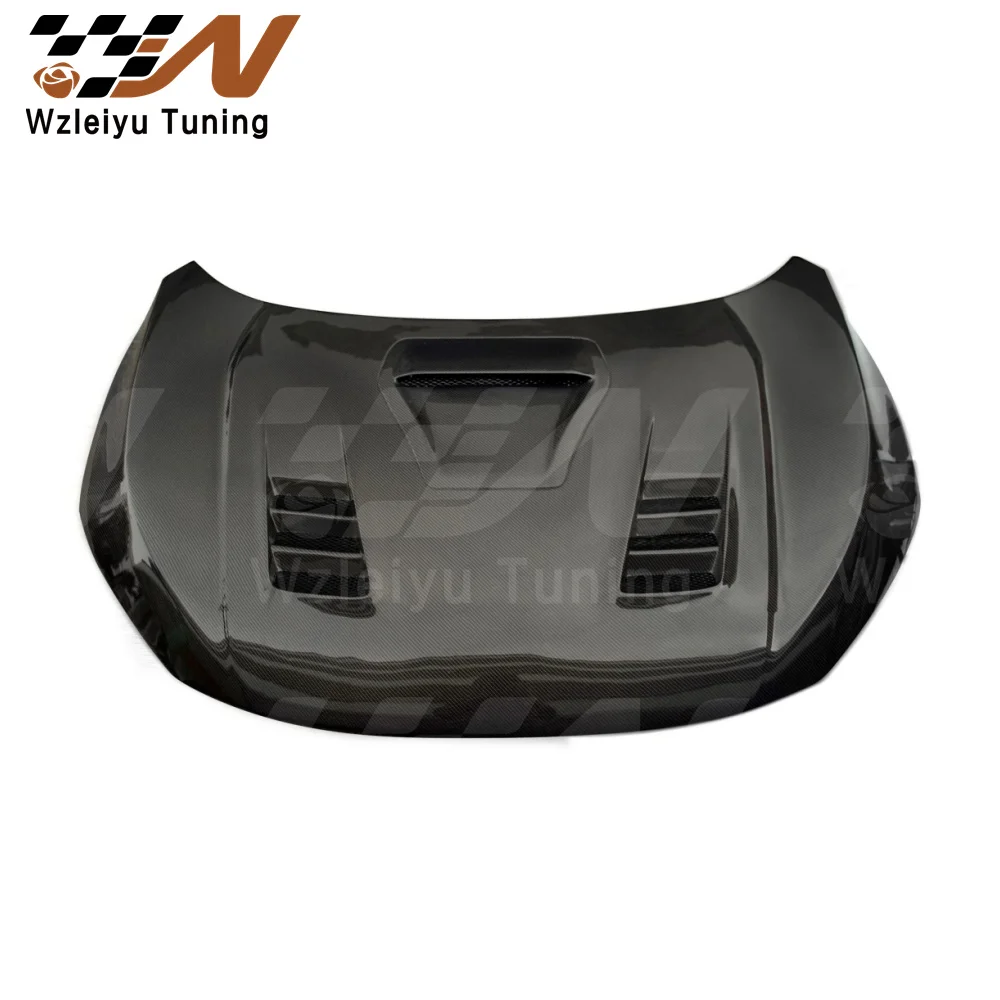 New Style Carbon Fiber Front Hood Bonnet Fit For Honda FK8 Civic TypeR 17-23 High Quality Fitment