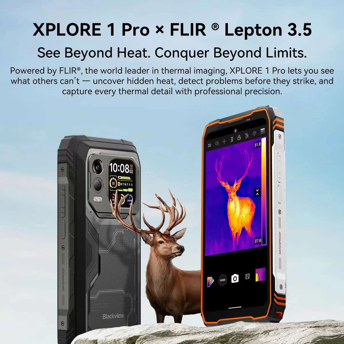 Blackview XPLORE 1 Pro 5G 頑丈スマホ 20000mAh 16GB+512GB