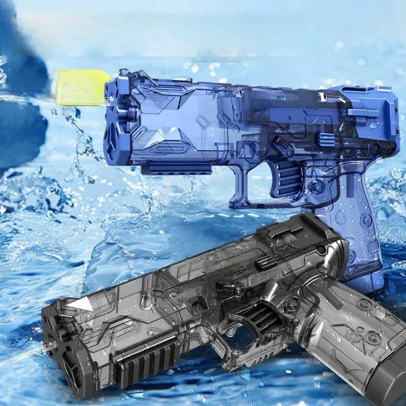 Pistolet na wodę Passion Manual Ice Blast Desert Eagle Letnia Bitwa Pływacka Zabawka Ciągły Strzał Pool Zabawa na Zewnątrz dla Chłopców — zdjęcie 2