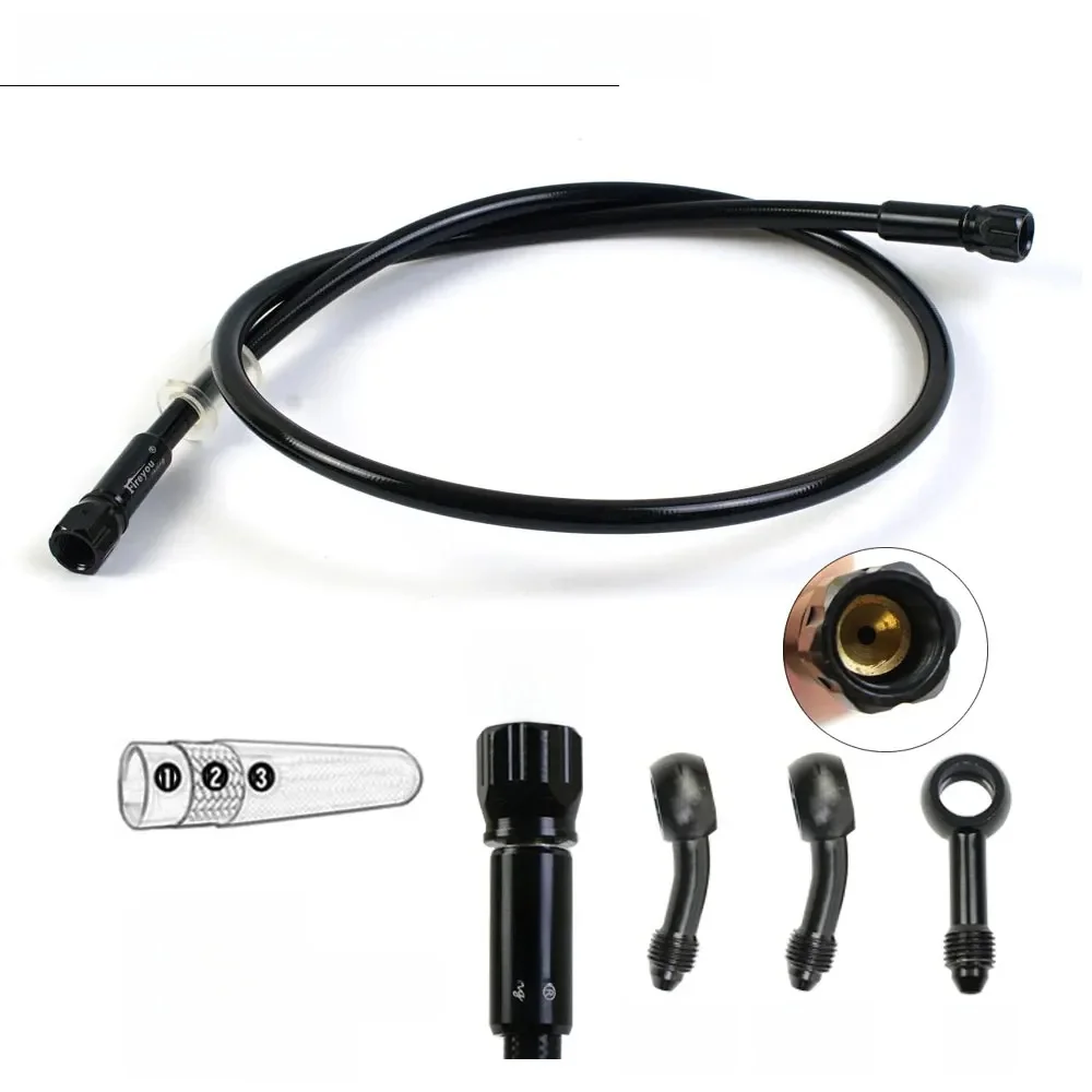 AliExpress Fireyouracing AN3 Motorcycle Brake Hose Stainless Steel Braided Brake Line for ATV Pit Dirt Street Racing Bike Motocross Motorbike Freno Moto