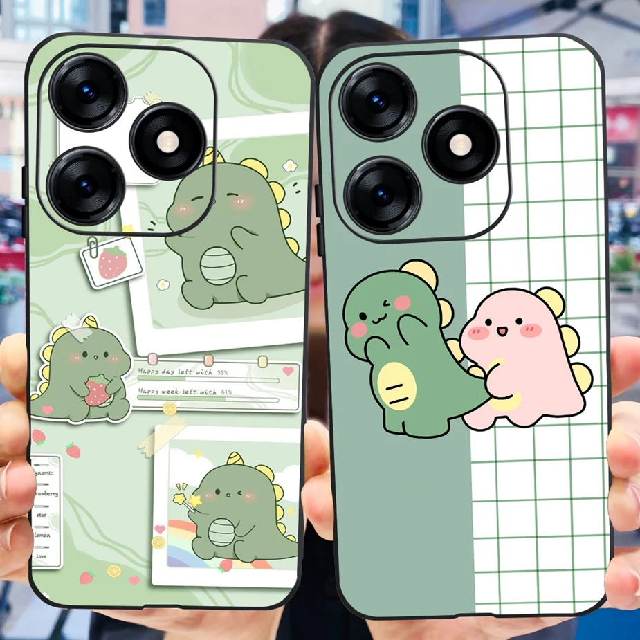 For Tecno Spark 10 Pro Case KI7 Cute Painted Cover Shockproof Phone Cases For Tecno Spark 10C Spark10 Pro Back Cover Soft Fundas