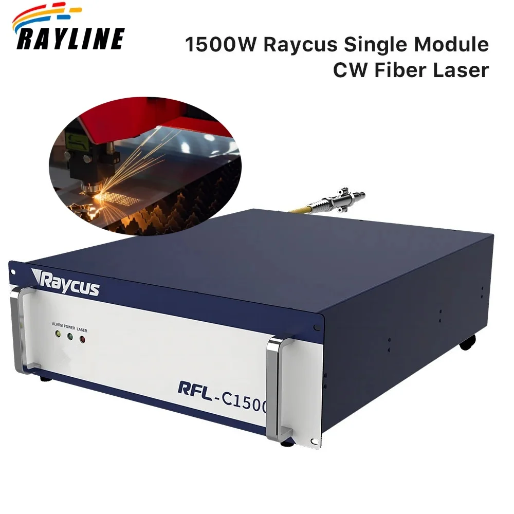 2 Year Warranty Raycus RFL-C1500 fiber laser source fiber lasers for laser cutting machine CE Certified