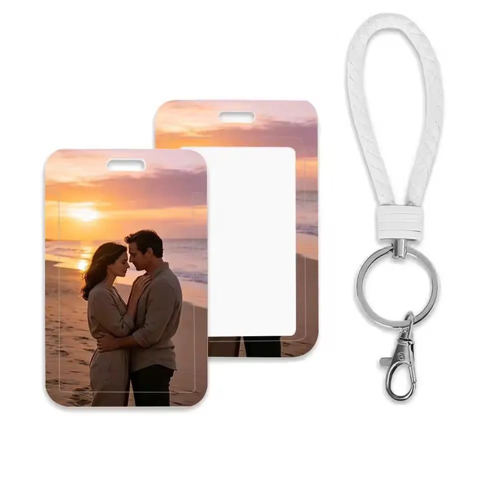 For Office Staff DIY Customized Your Design ID Card Badge Holder ID Credit Bank Card Pass Student Card for Keys Accessories Gift - view 2