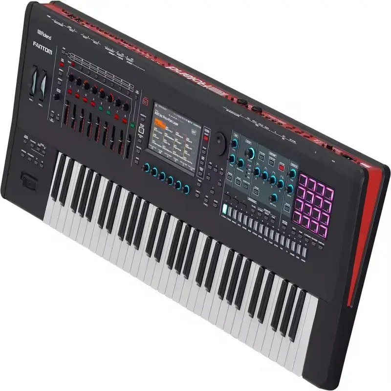 Nuevo sintetizador de teclado Roland FANTOM-6 listo para enviar