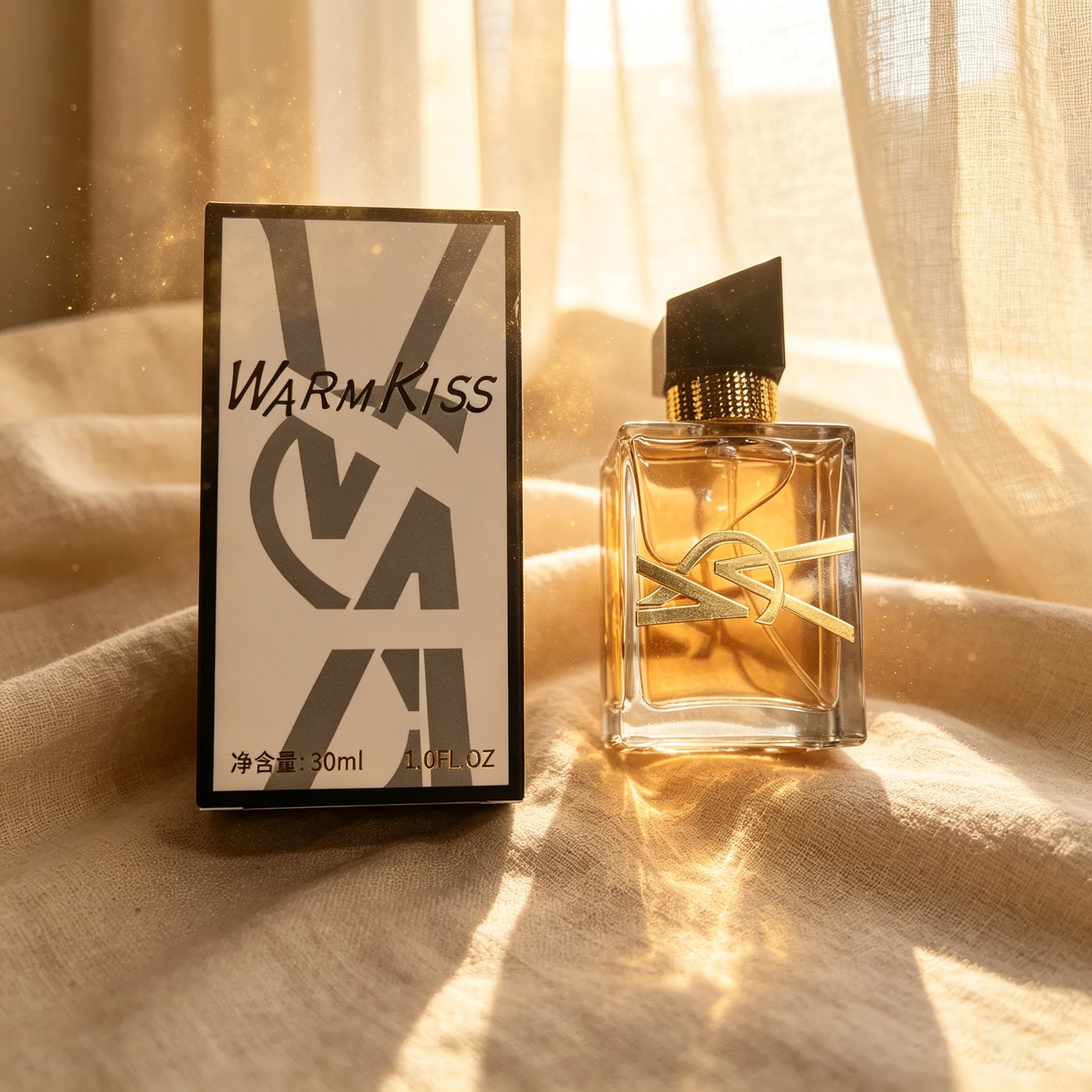 Comforting Floral Gourmand Notes, Daily Wear. Sweet Vanilla and Musk, Long-Lasting Romantic Women's Perfume 30ml. Warm Amber and Cotton Candy. Feminine, Long-Lasting Fragrance, A Daily Luxury Scent. view 6