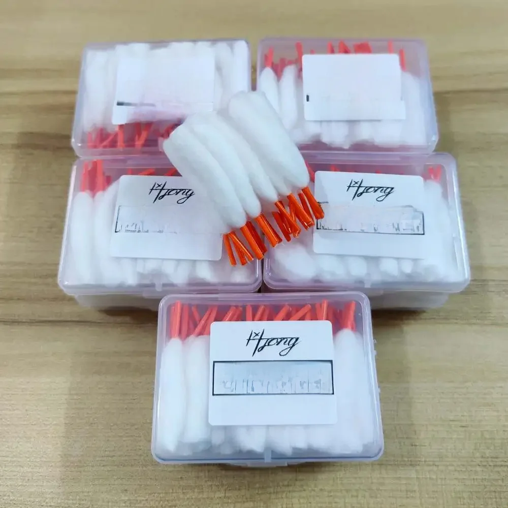 Oryginalny Hong 500szt 250/100/50szt Długość 65mm Głowica 3mm Bawełna Hurtownia VS MUJI — zdjęcie produktu 5