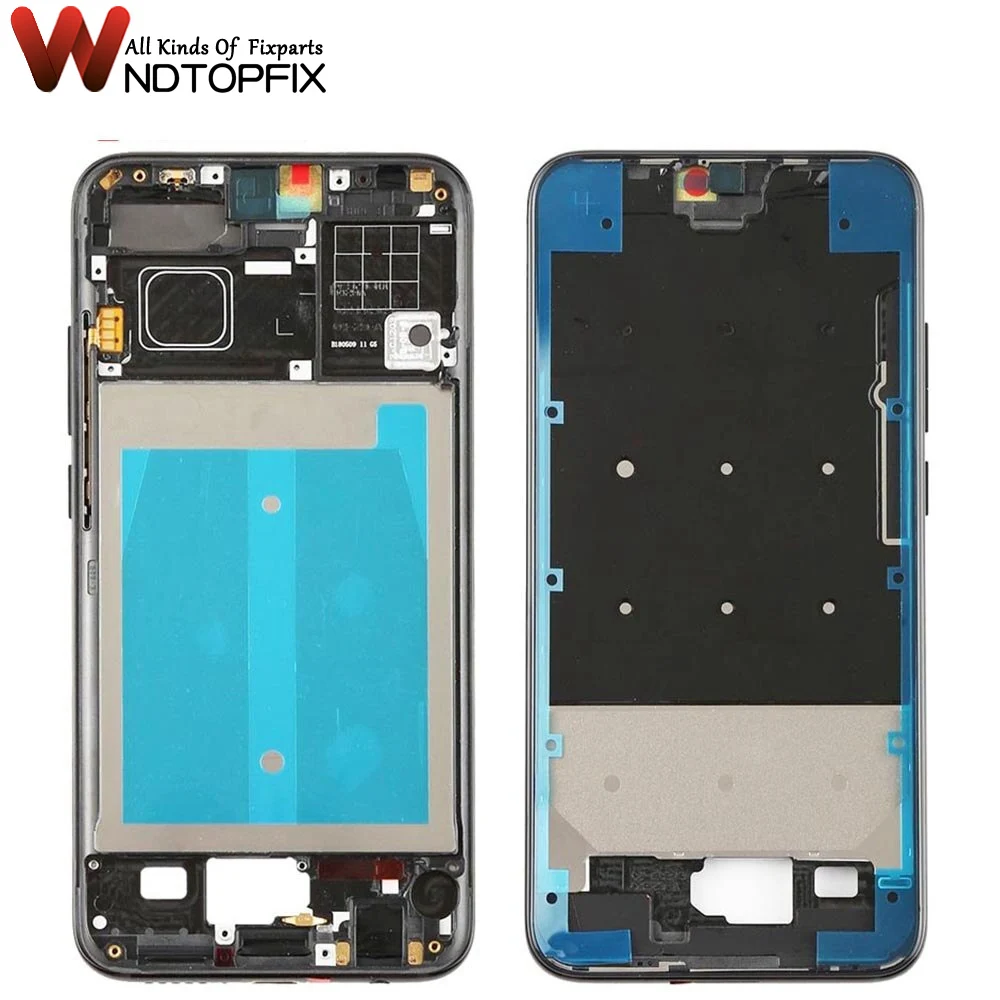 

Front Frame 5.84" For Huawei Honor 10 Front Frame Middle Frame Bezel For Huawei Honor 10 Housing With Power Side Buttons