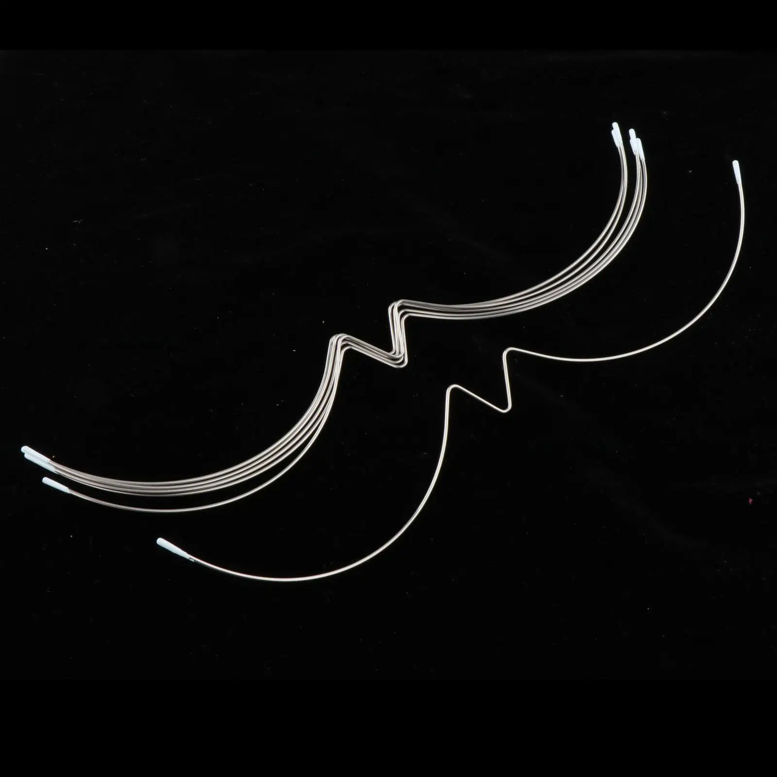 6pcs/Lot Stainless Steel Shaping Underwire Bra Making Supply Lingerie Shaper Bustier Accessories Women Underwear W Shape