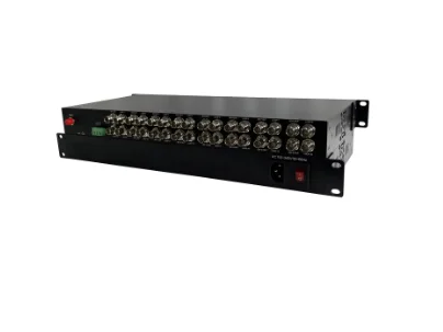 including Transmitter and Receiver SMF 20KM 3G 16 channels  SDI Video and Data Fiber Optic Converter