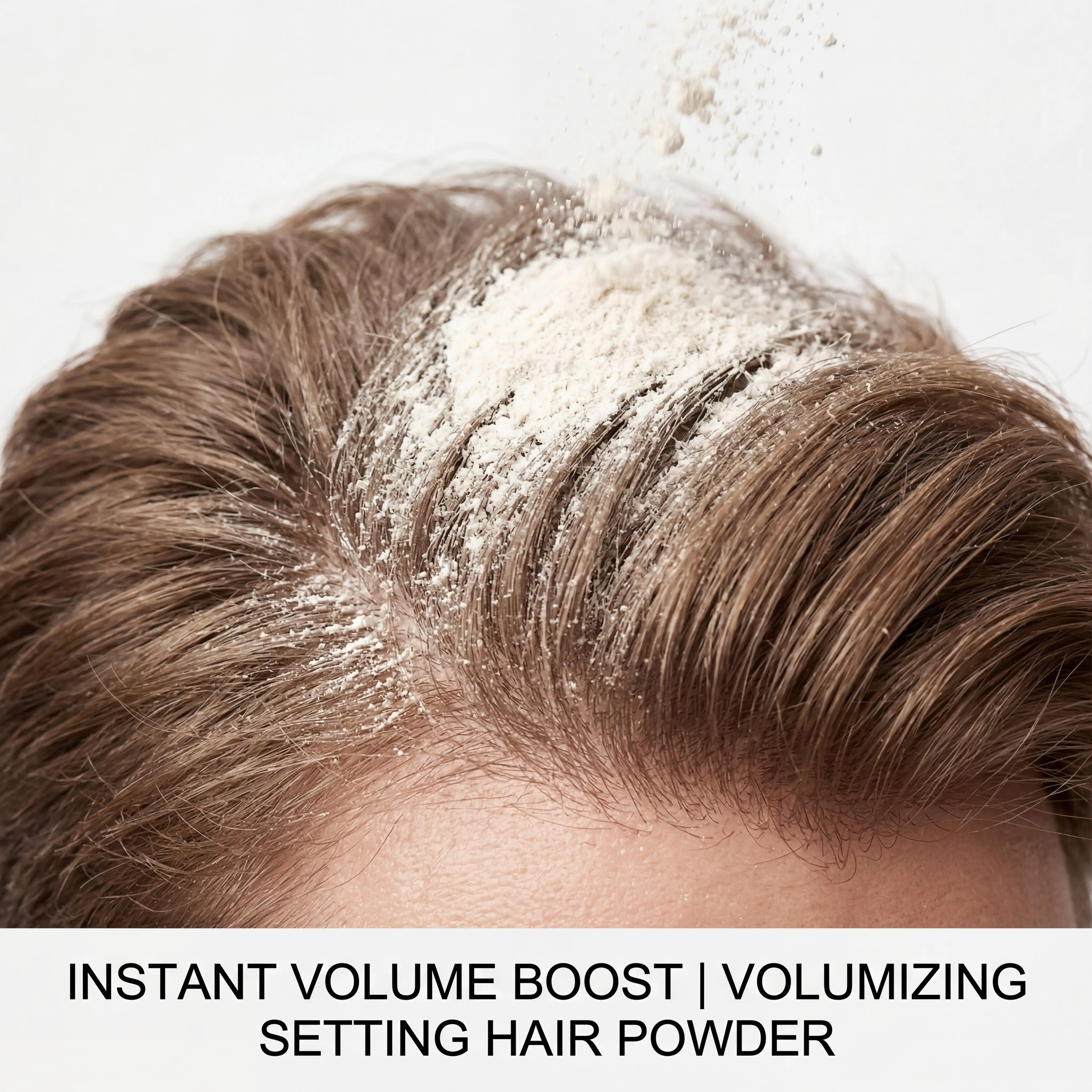 Hair Styling Powder for Men Volumizing Texturizing Powder 24h Strong Hold Root Lift Adds Invisible Volume Thickness Non-sticky Formula Matte Finish for Fine, Thin, Flat Hair