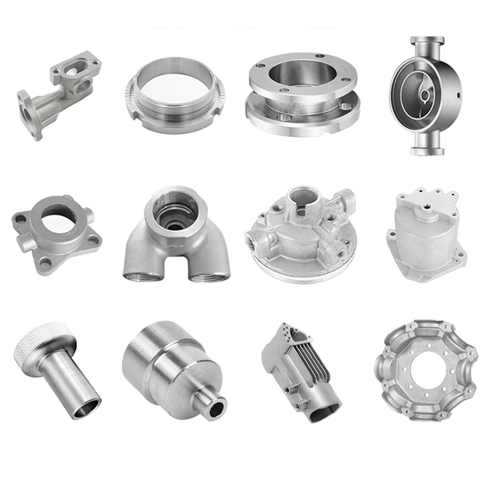 Custom Investment Casting Stainless Steel Components OEM Lost Wax Cast CNC Machining Pump Valve Body Flange Industrial Precision