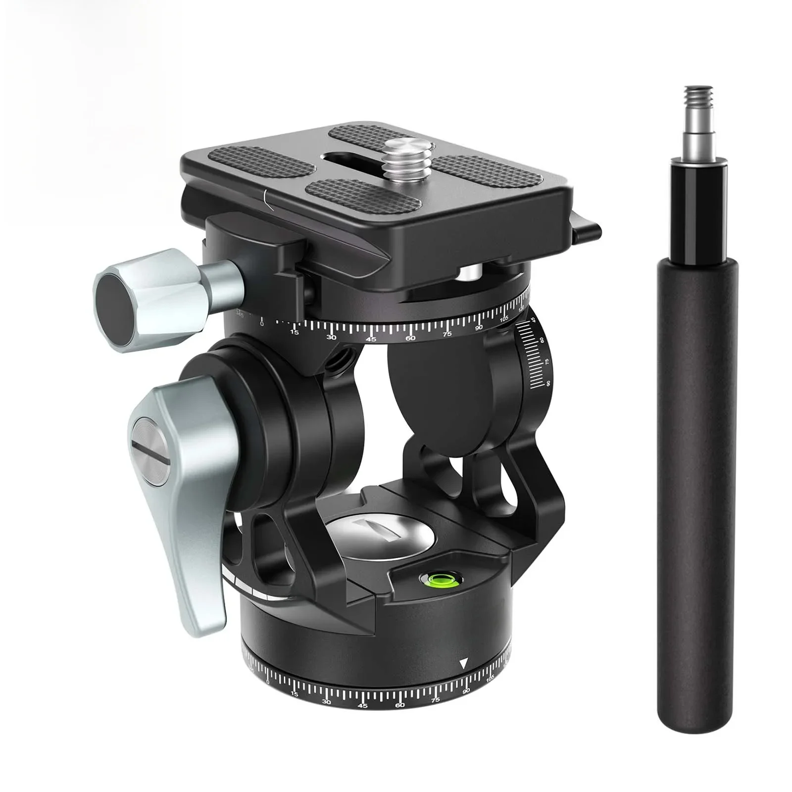 Mini głowica statywowa Lekka głowica panoramiczna do statywu Monopod Stojak Arca Swiss Płytka szybkiego zwalniania do lustrzanki cyfrowej — zdjęcie produktu 7