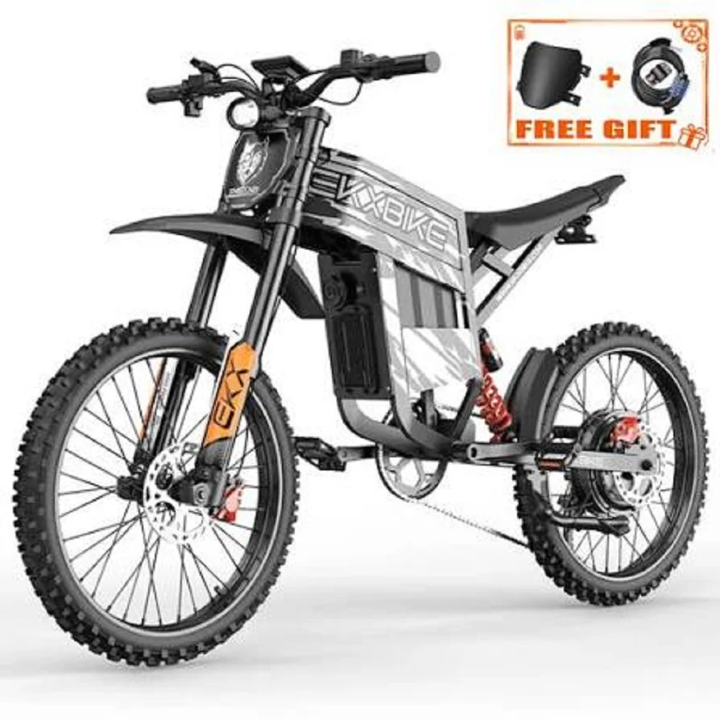 100% OFFICIAL SALES BUY 2 GET 1 FREE @@EKXS X21 Max All-Terrain E-Bike 60V30AH Battery 3000W Motor 70KMH Speed Electric Bike